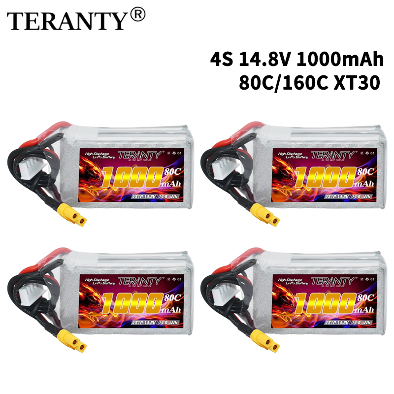 Drone Battery Plate - Batterie Lipo TERANTY 4S 1000mAh 14.8V