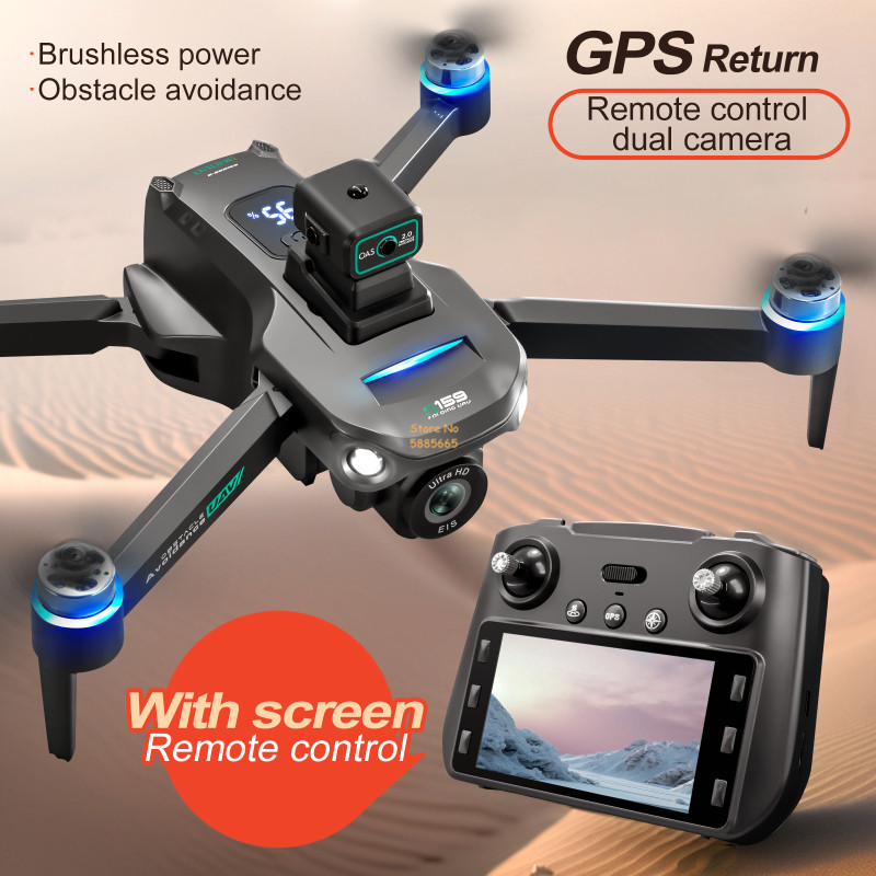 Drone Battery Box - 8K double caméra 5G WIFI FPV