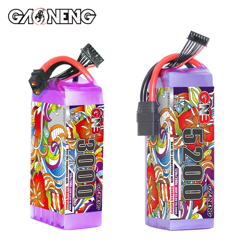 Drone Battery Plate - Batterie Lipo GNB 6S 22.8V 3000mAh
