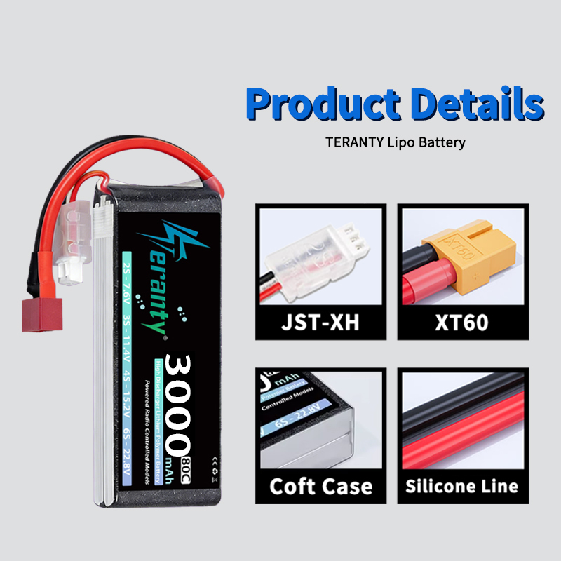 Batterie Lipo TERANTY 2S 3000m - Drone Battery Plate avis et prix