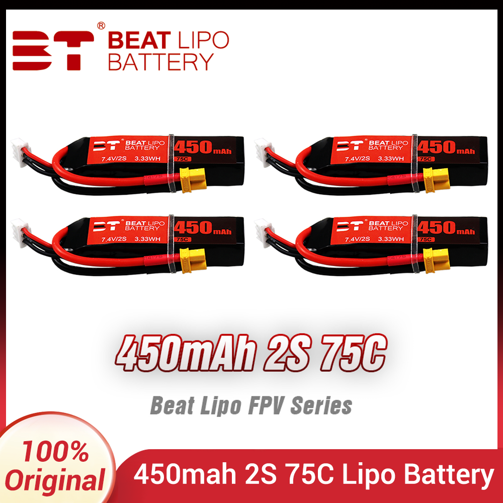 BEAT 2S 7.4V 450mAh 75C batter - Drone Battery Li-Ion avis et prix