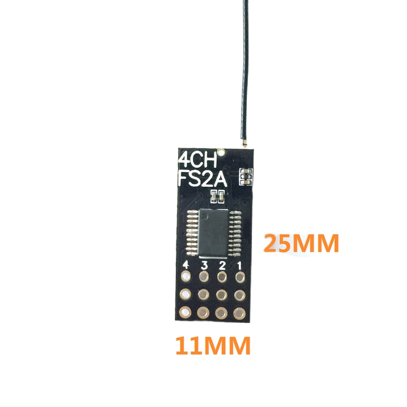 Récepteur Flysky FS2A Mini 4CH - Drone Battery Plate avis et prix