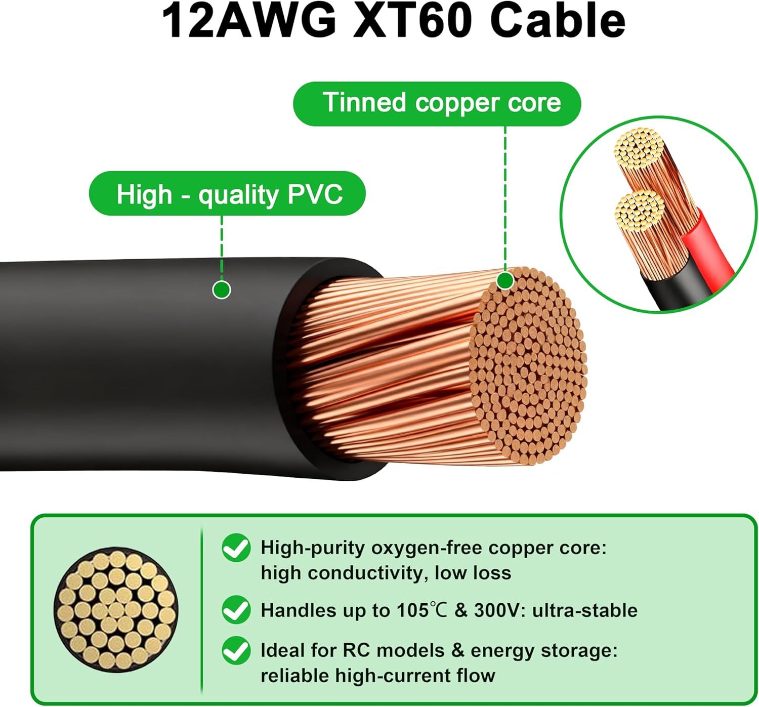 Câble de montage sur panneau J - Drone Battery Connector avis et prix