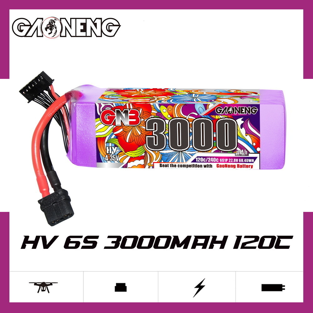 Batterie Lipo GNB 6S 22.8V 300 - Drone Battery Plate avis et prix
