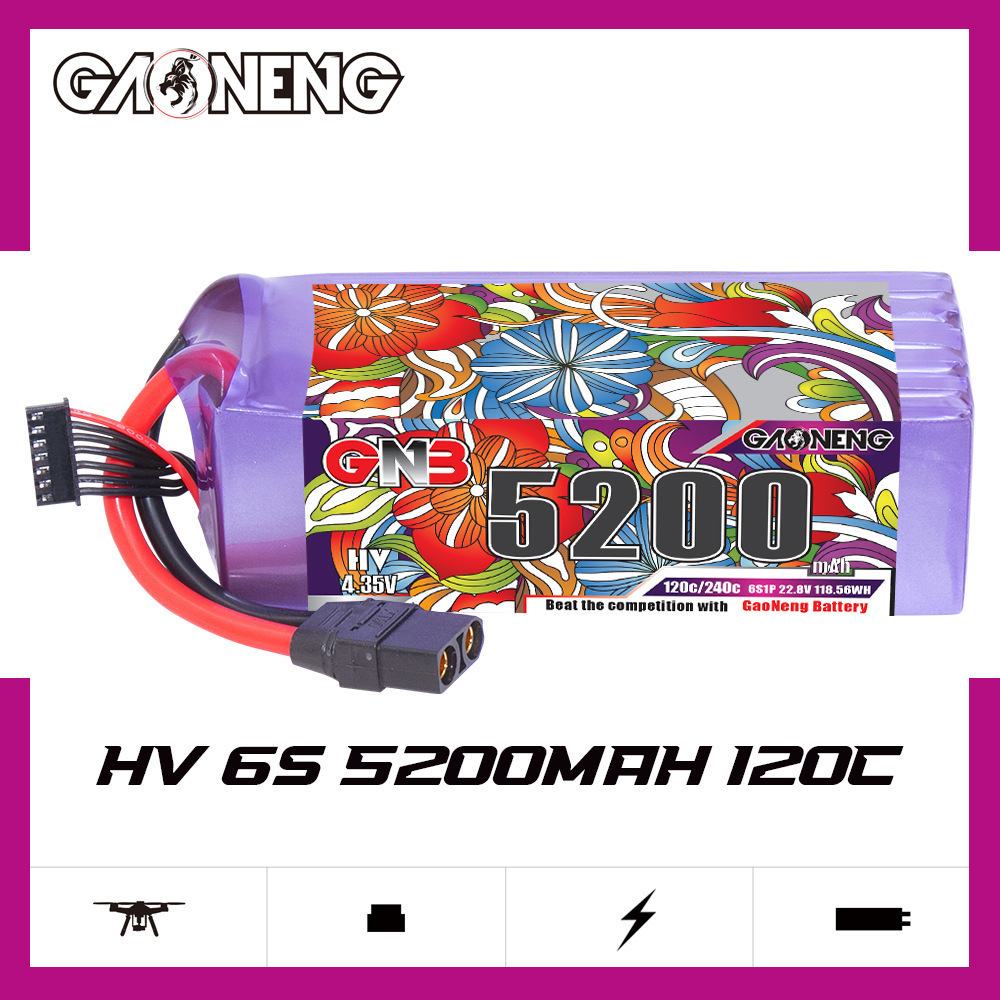 Batterie Lipo GNB 6S 22.8V 300 - Drone Battery Plate avis et prix
