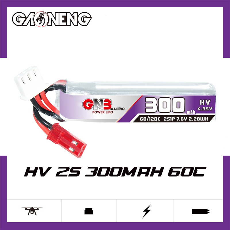 GAONENG GNB 2S 7.6V 300mAh 60C - Drone Battery Plate avis et prix